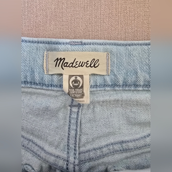 Madewell Blue Straight Leg Jeans Timeless Style - Picture 3 of 13
